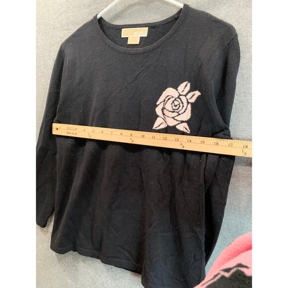 Michael Kors Sweater Womens Large Long Sleeve Round Neck Pullover - Picture 5 of 7